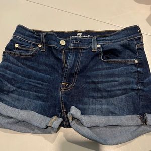7 for all mankind shorts